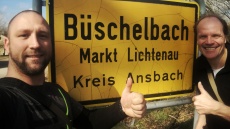 Ostermarsch nach Büschelbach